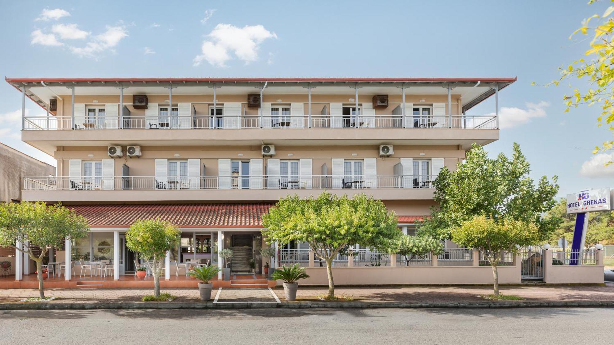 Hotel Grekas Neoi Poroi Dış mekan fotoğraf